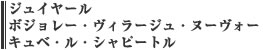 ジュイヤール　ボジョレー・ヴィラージュ・ヌーヴォー　キュベ・ルシャピートル