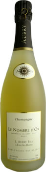 シャンパーニュ　ノンブル・ドール　サブレ・ブラン・ド・ブラン　2003　ルイ・オブリィ