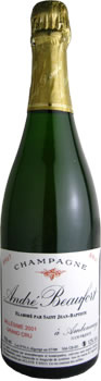 シャンパーニュ グラン・クリュ アンボネイ ブリュット　レゼルブ 2001　アンドレ・エ・ジャック・ボーフォール