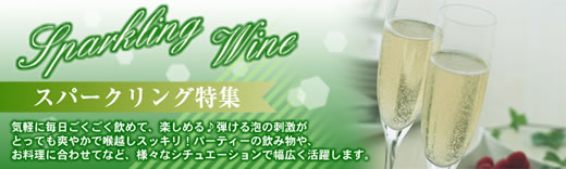 気軽に毎日ごくごく飲めて楽しめる♪スパークリングワイン特集