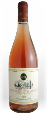 マルキ・ド・ボーラン グルナッシュ・シラー・ロゼ 2013