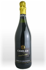 ランブルスコ・ディ・グラスパロッサ　セミセコ　NV