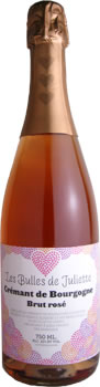 クレマン・ド・ブルゴーニュ　ブリュット　ロゼ　NV　ジュリエット・シュニュ