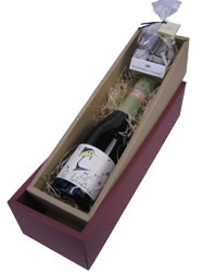 1本用ギフトボックス（ラッピング代込み）　450円